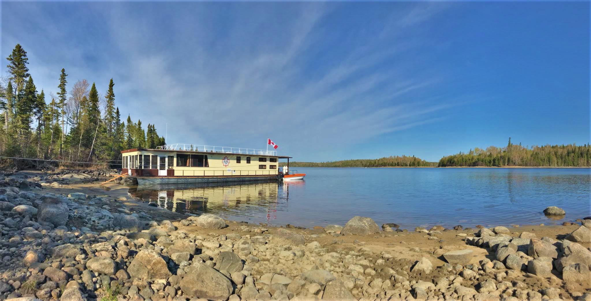 House boat Lac Seul