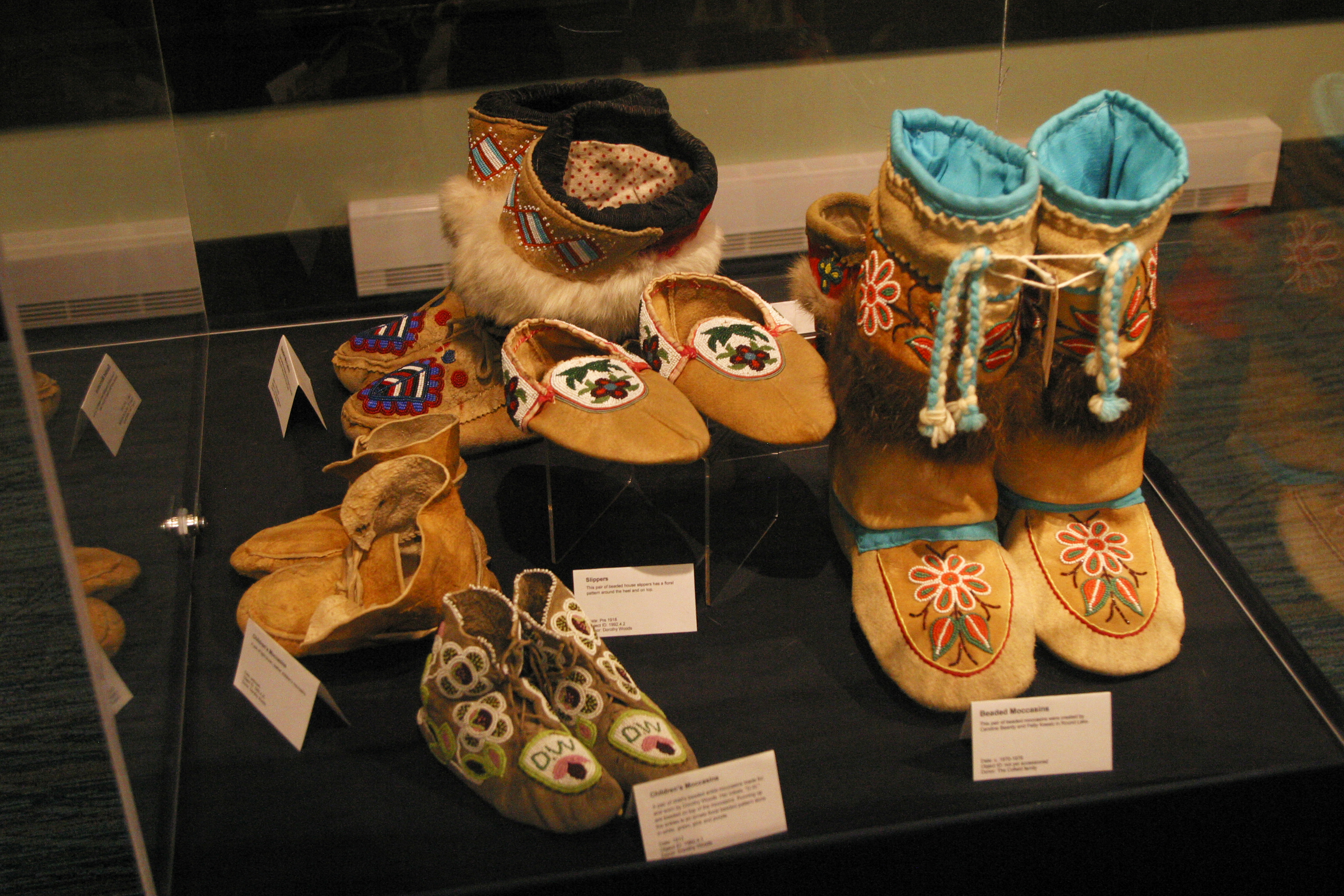 Beadwork at Sioux Lookout Community Museum