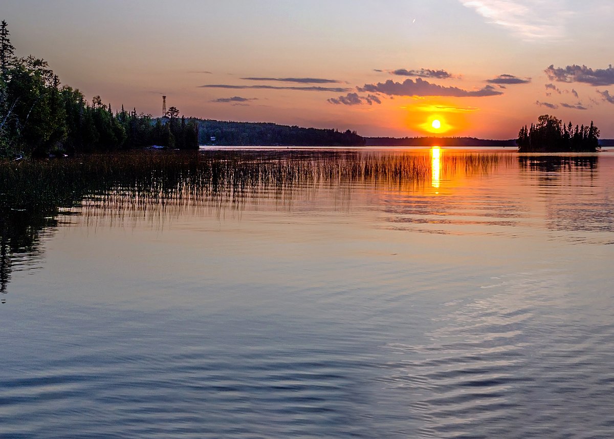 Sunset at Aaron Provincial Park 