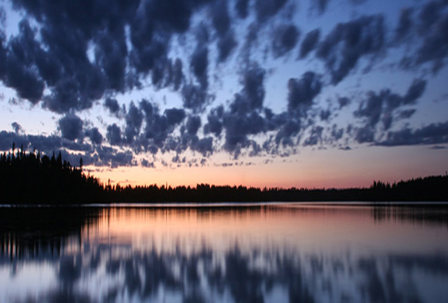 Ojibway Provincial Park sunset