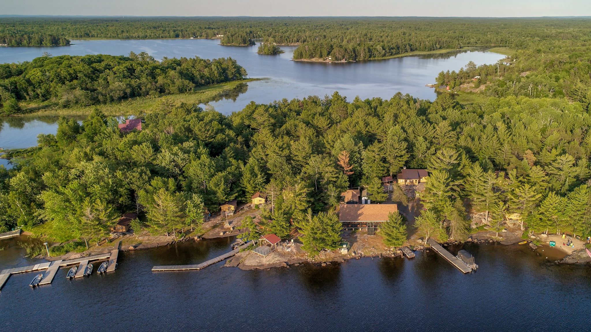 Nipissing Lodge aerial