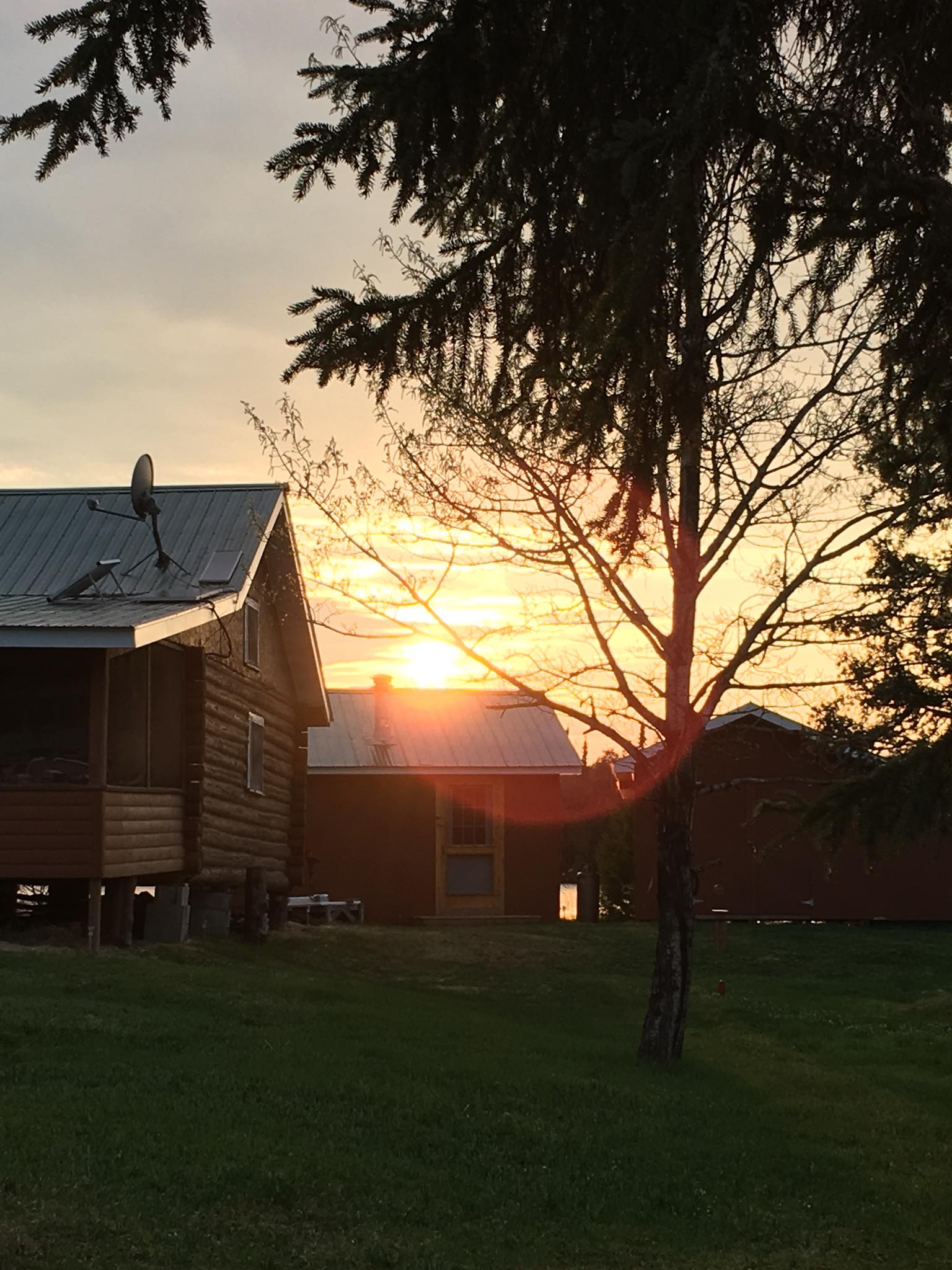 Shenango Lodge sunset