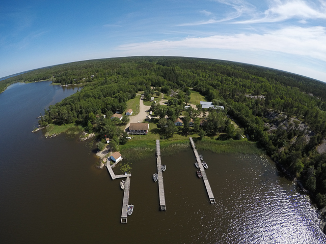 Red Wing Lodge Aerial 