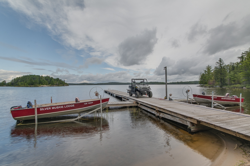 Silver Muskie Lodge dock