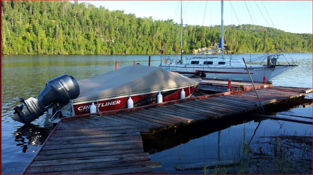 Royal Windsor Lodge boat and dock