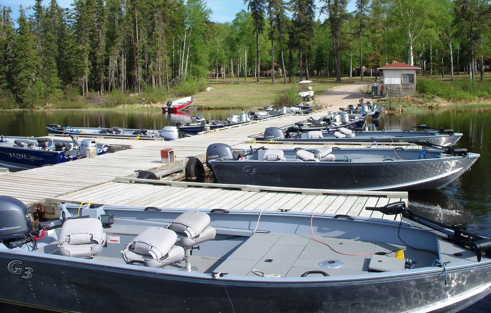 Stormer Lake Lodge fishing boat rentals