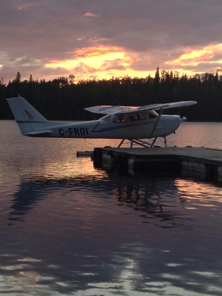 Nagagami Lodge float plane