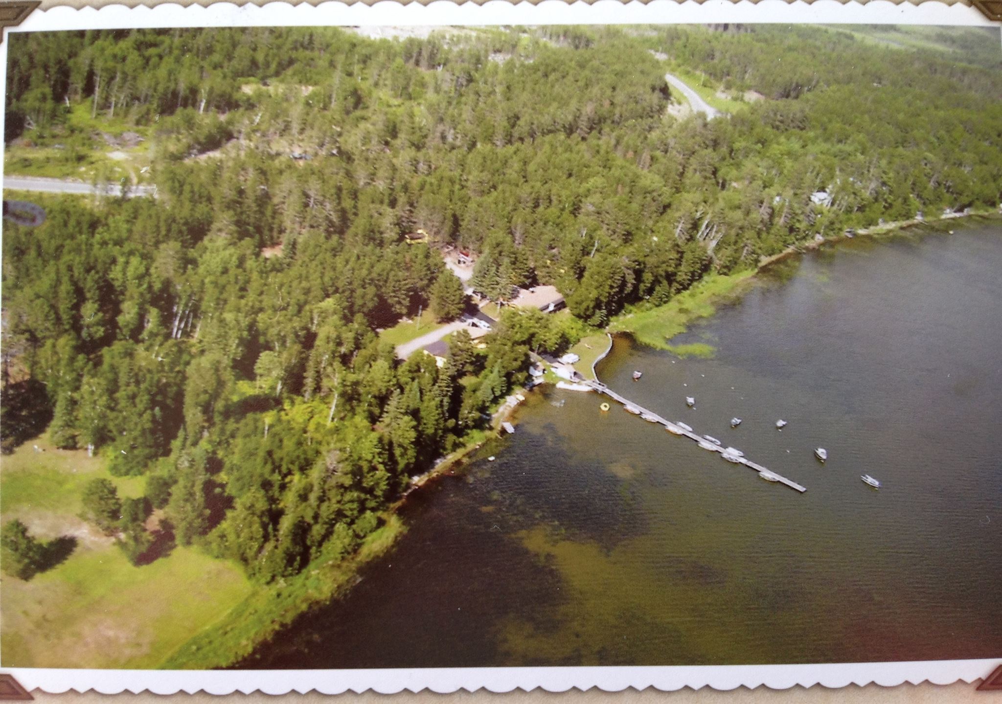 Eagle Lake Lodge aerial