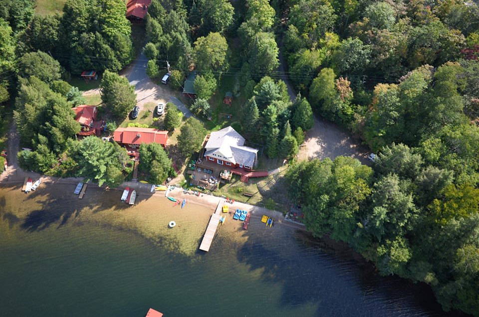 Limberlost Lodge aerial