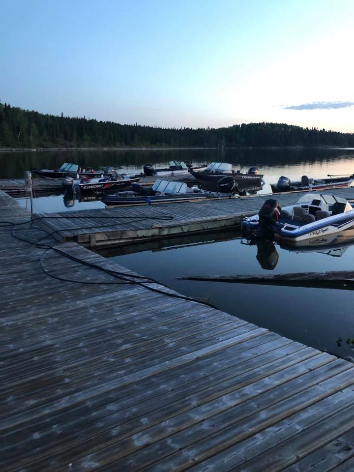 Dock at Gawley's Little Beaver Lodge