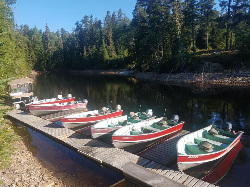 Hidden River Lodge boat fleet