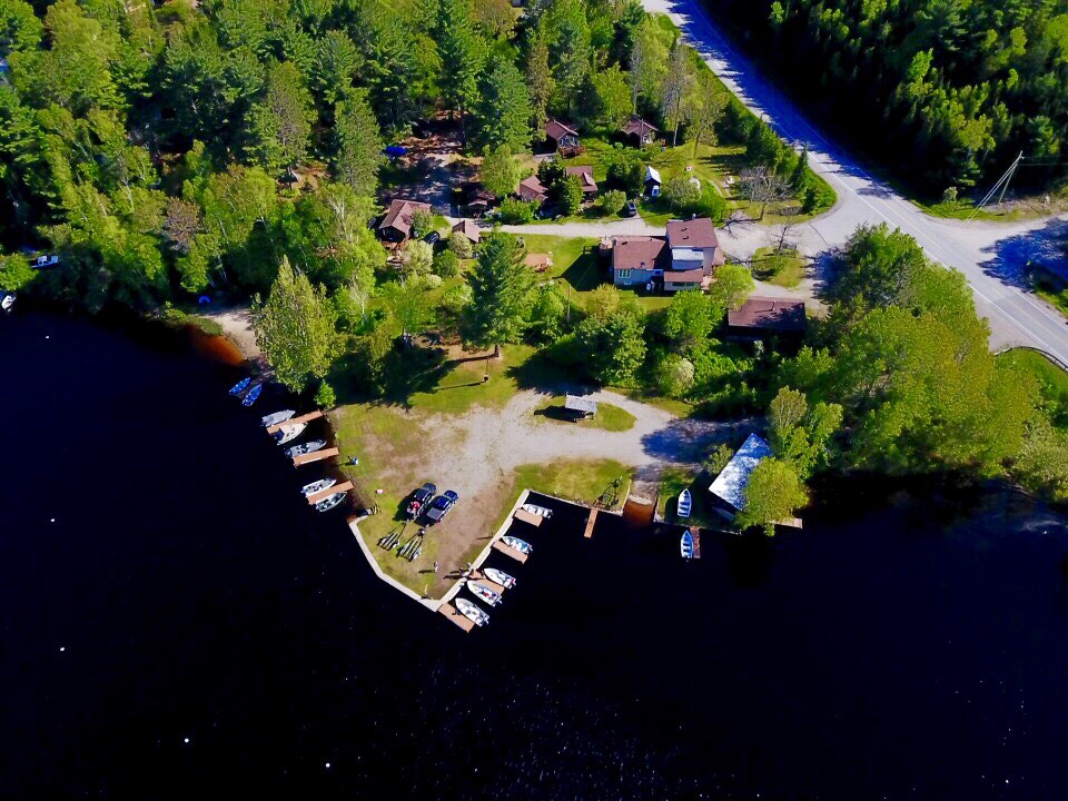 Mountain Home Lodge aerial