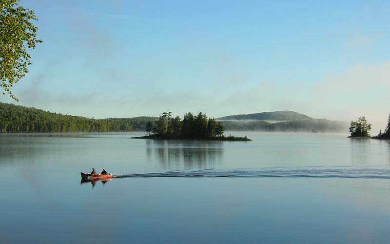 Flame Lake fishermen