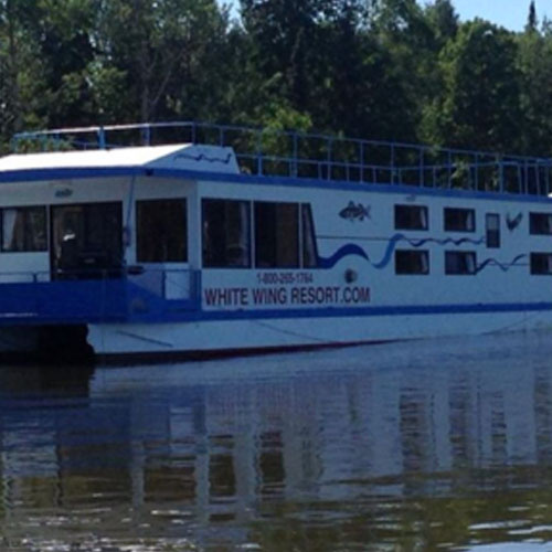 Whitewing resort houseboat