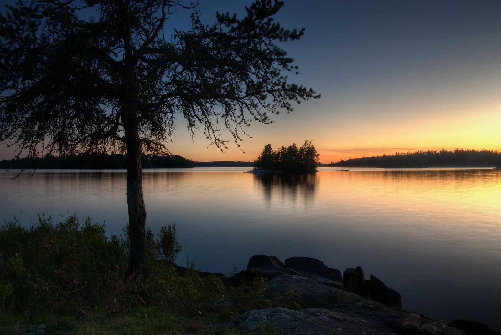 Sioux Narrows Provincial Park, Sunset