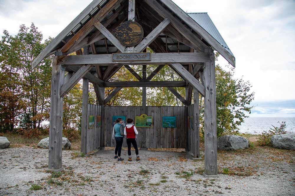 Boom Camp Interpretive Park pavillion