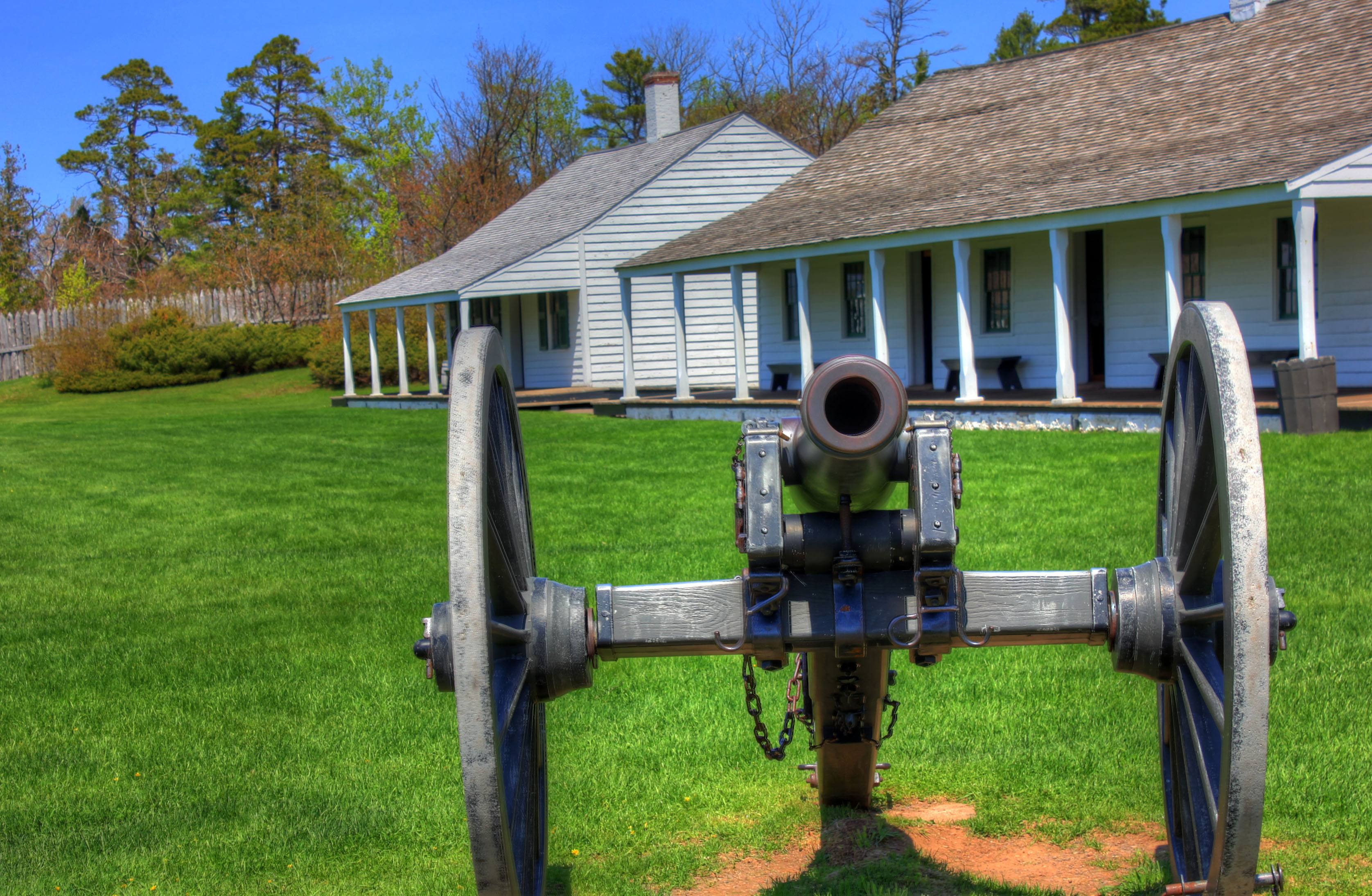 Fort Wilkins State Park - cannon