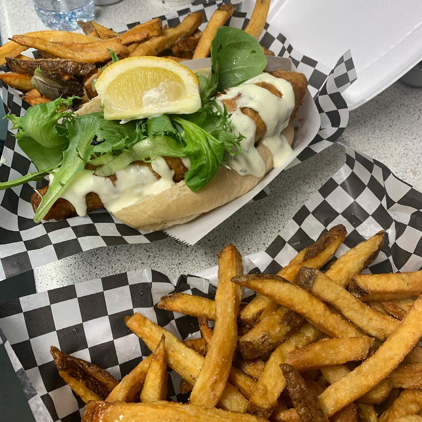 fried goods at Bob's Fresh Cut Fries