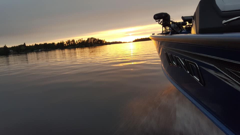 Wild4Life Lund boat sunset