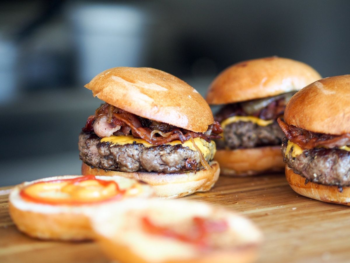 Burgers at Redneck Bistro