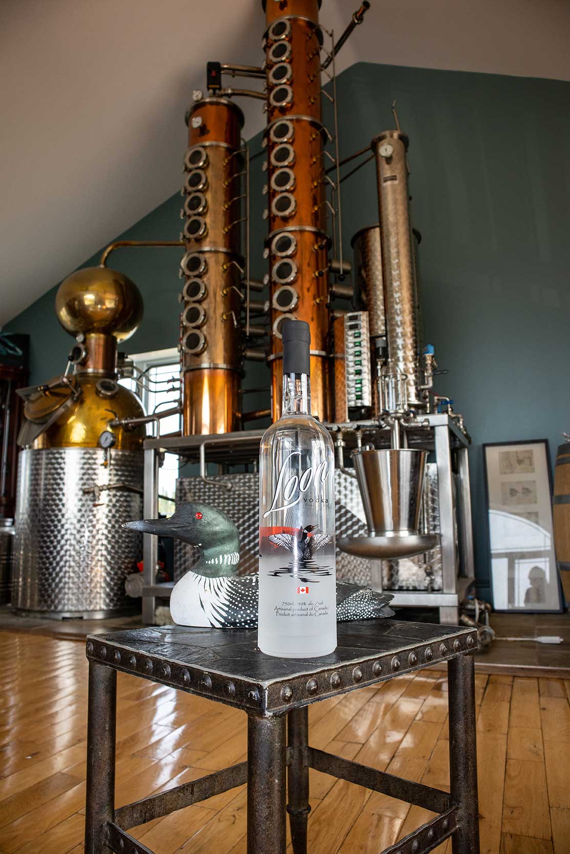 loon vodka, distillery