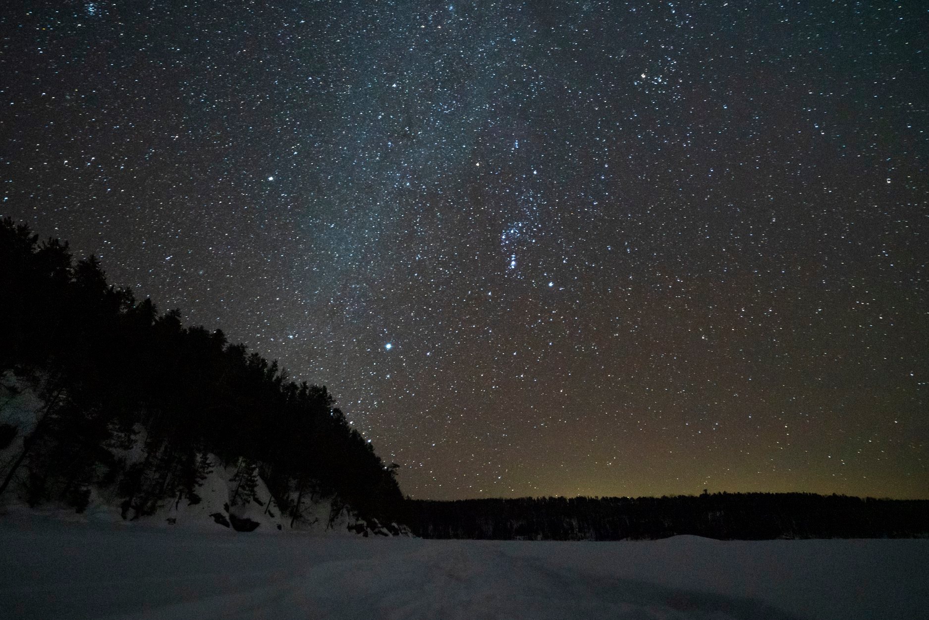 Quetico Provincial Park Night Sky 