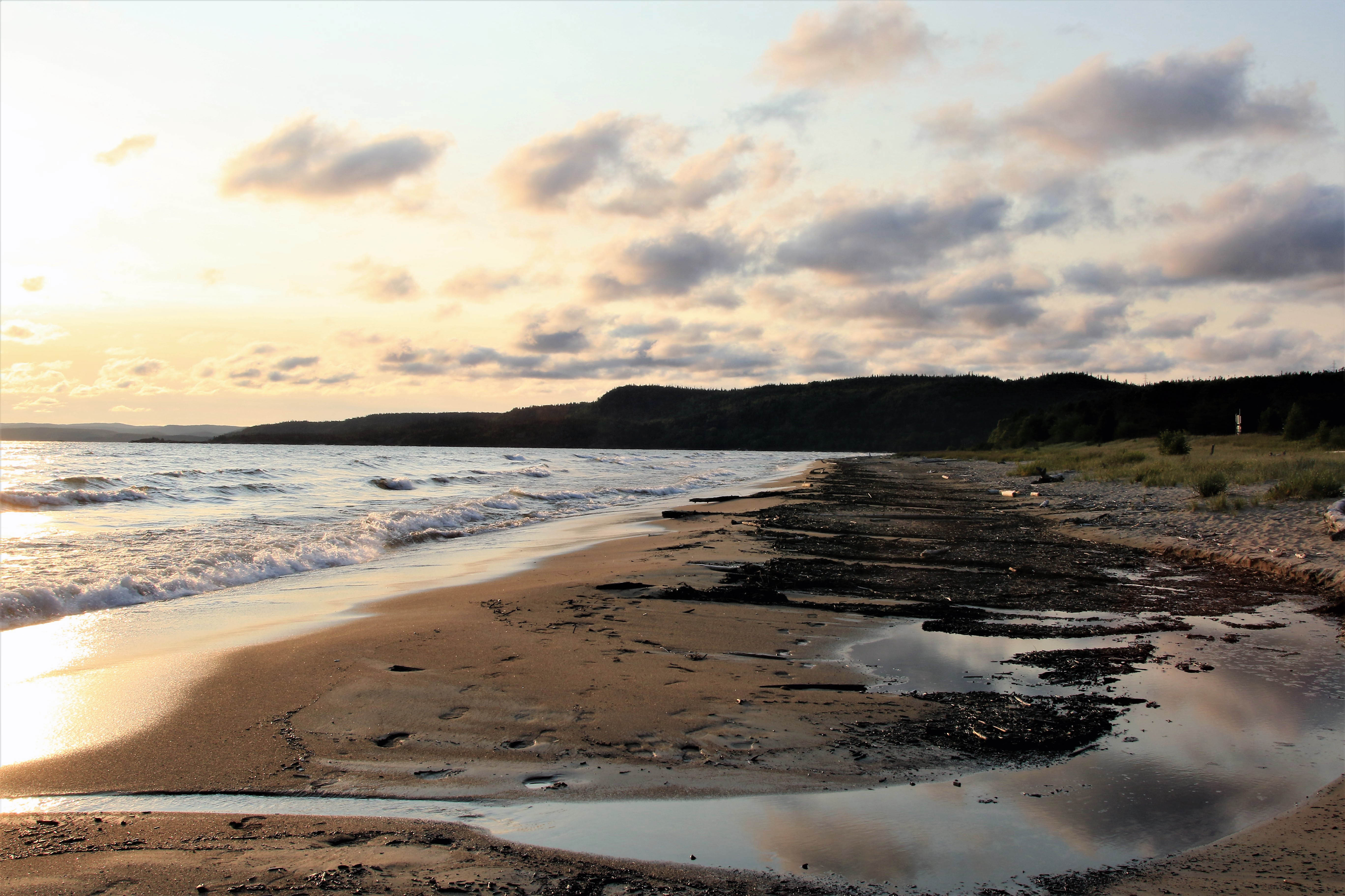 Beach at Neys Provincial Park