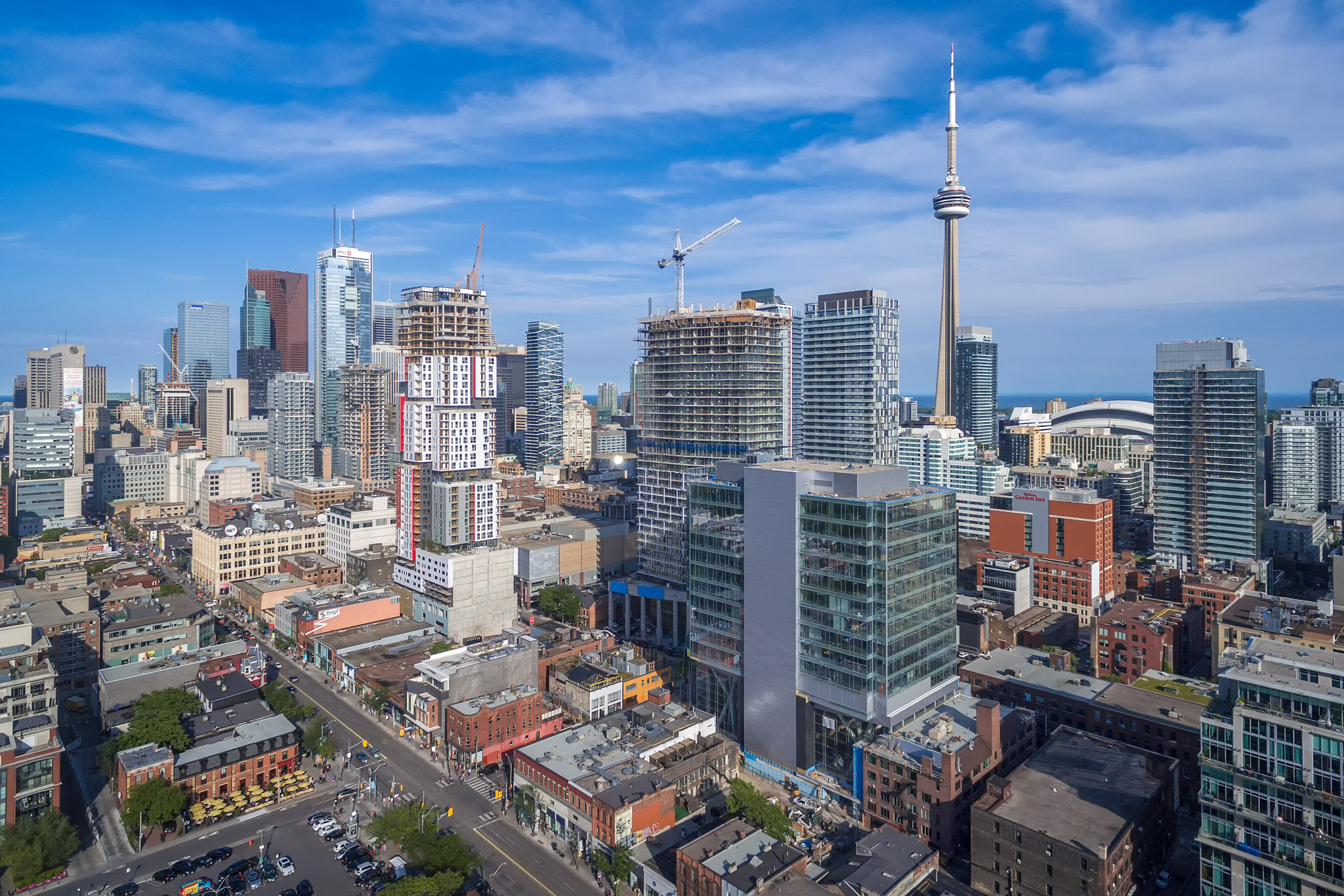 Toronto aerial shot