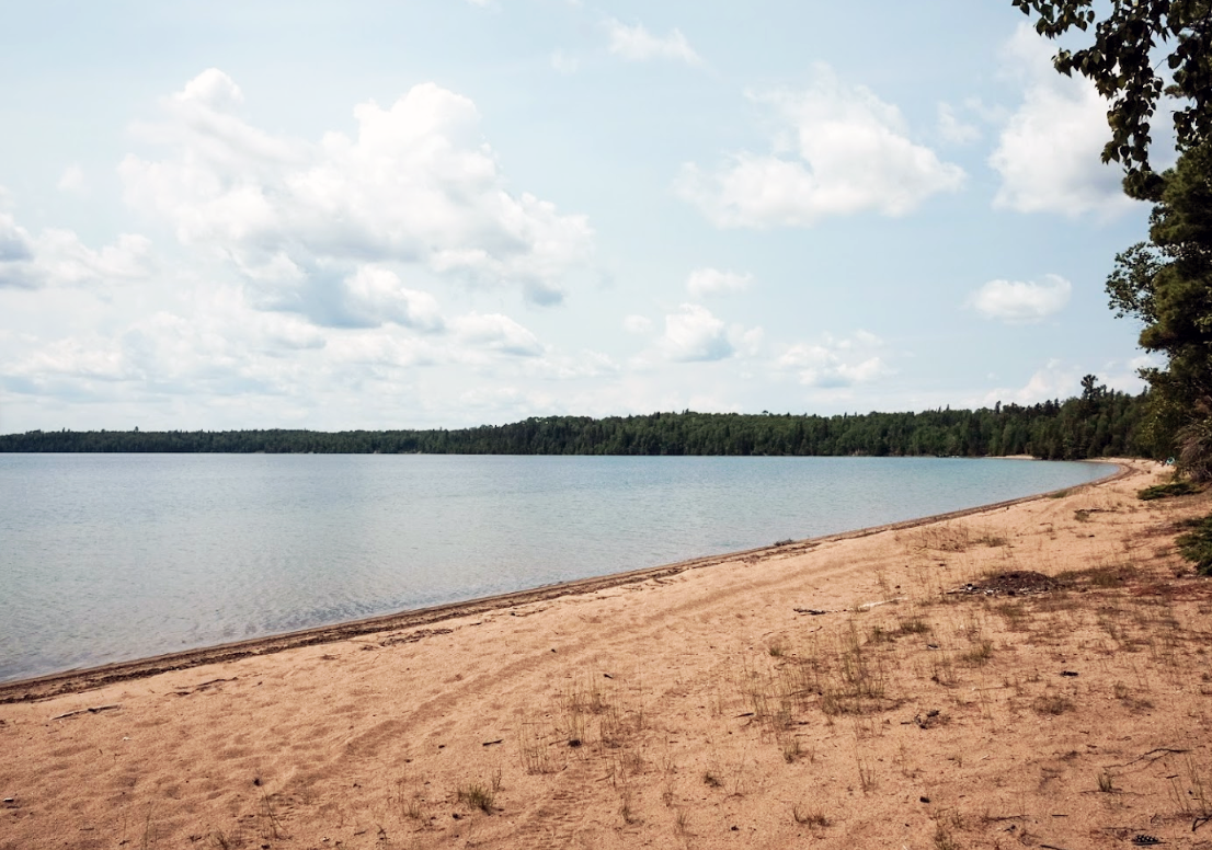 Bernier's Beach on Big Vermilion Lake