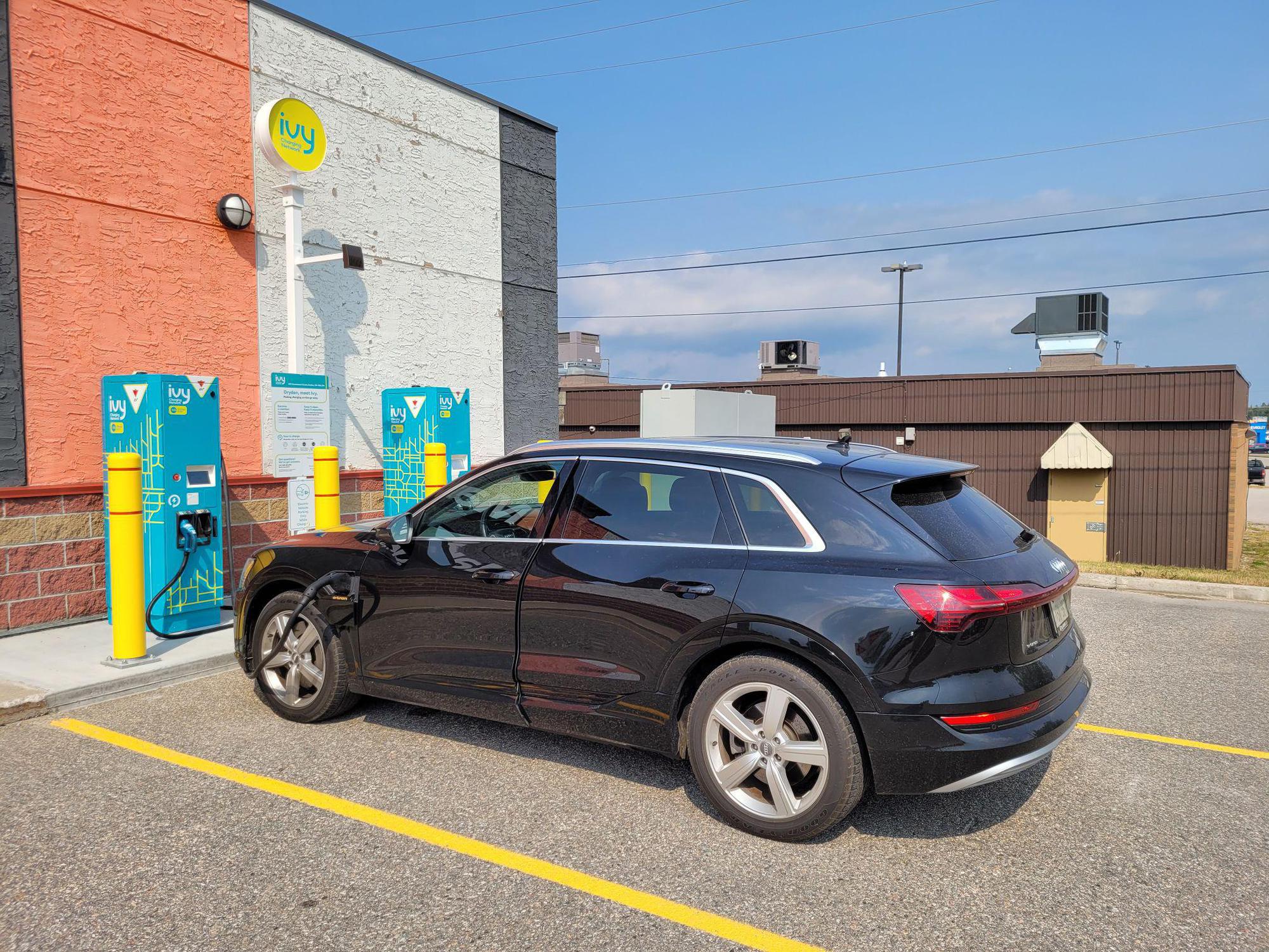 Ivy Charging Station in Dryden