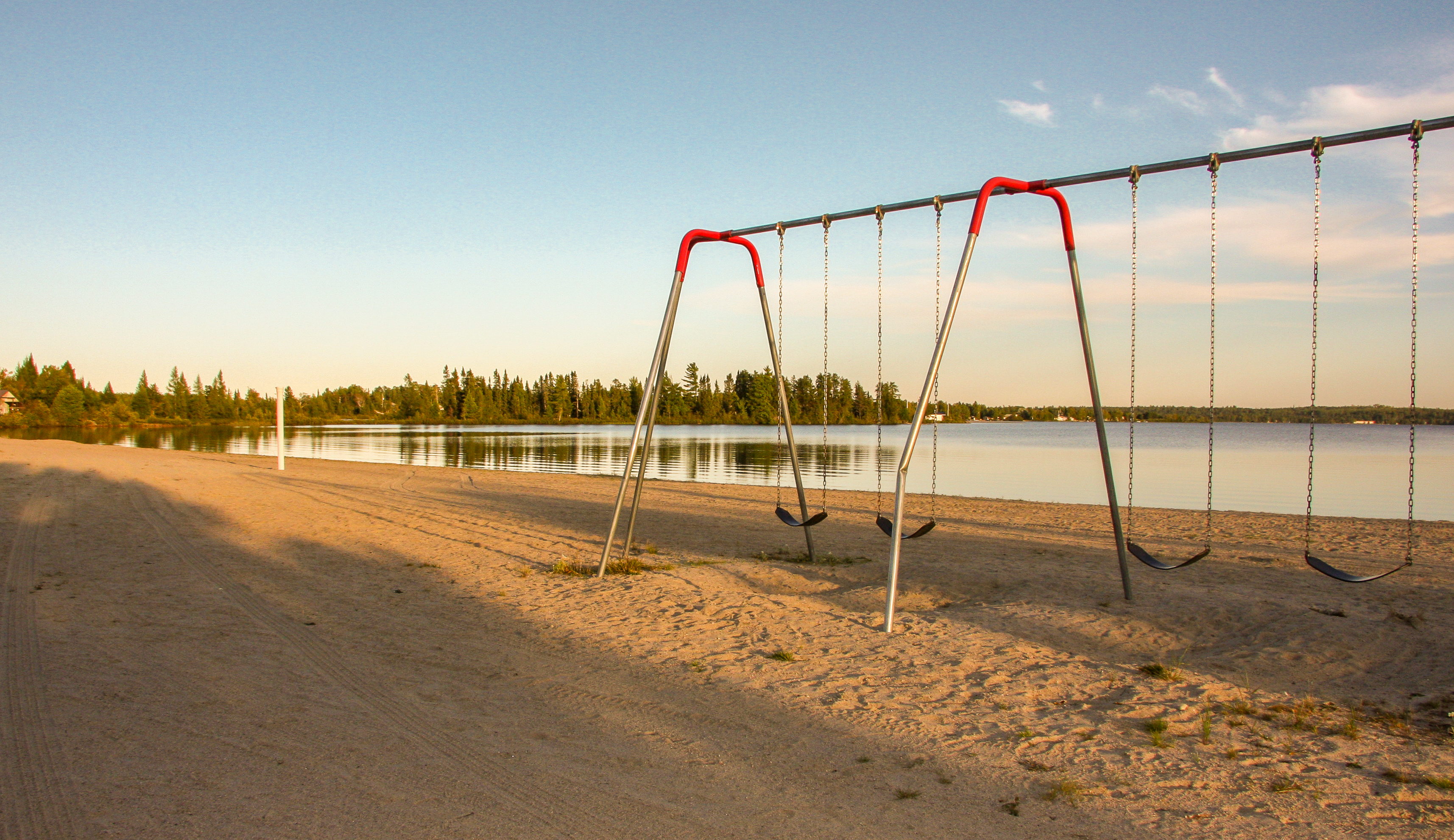 West Beach on Agimak Lake in Ignace