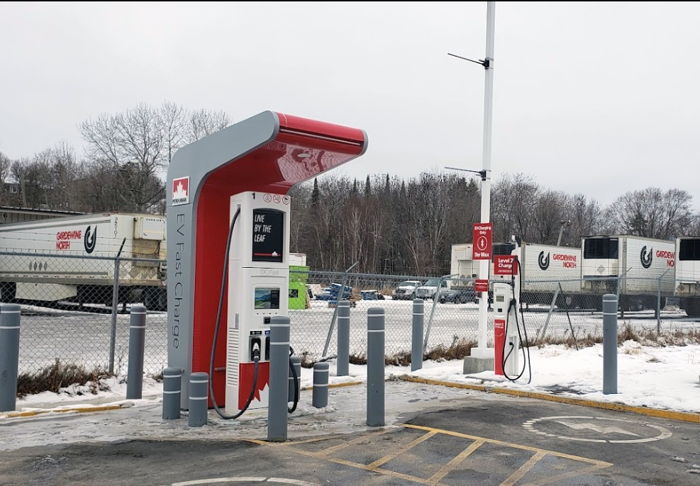 Petro-Canada EV Charging Station in Kenora