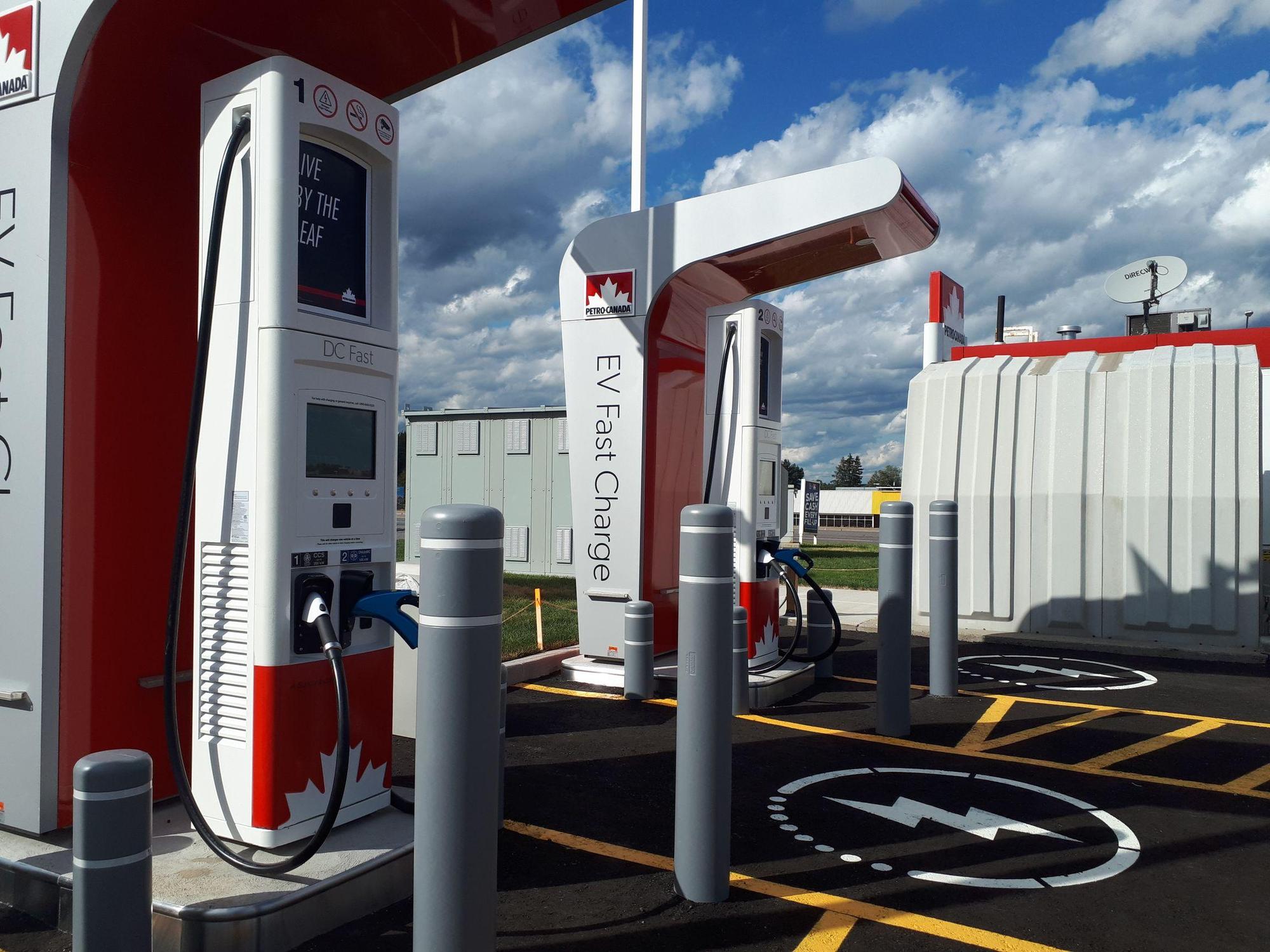 Petro-Canada EV Charging Station in Thunder Bay