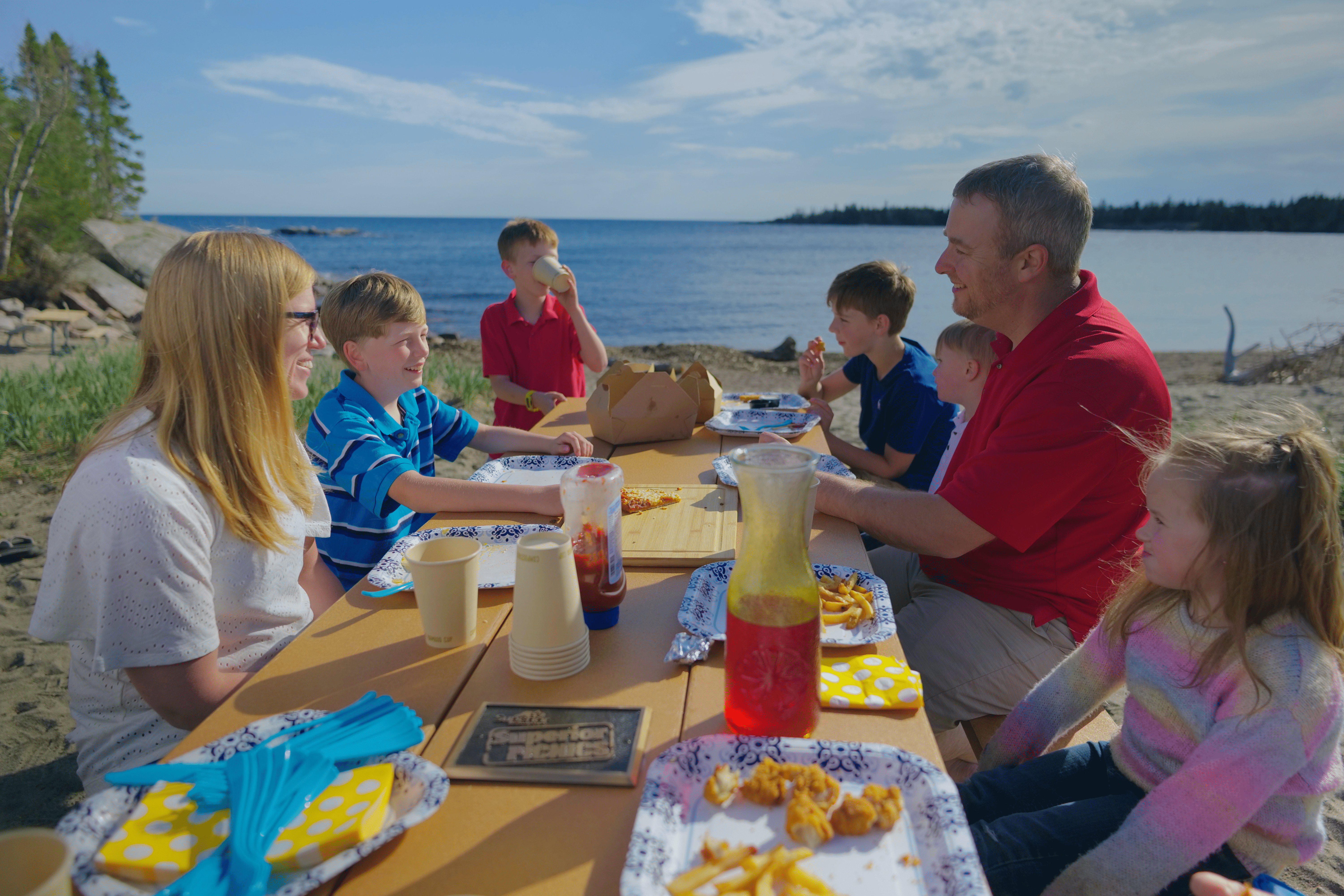 Terrace Bay Beach Superior Picnic Table