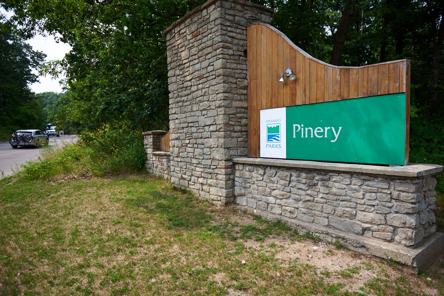 Pinery Provincial Park Sign