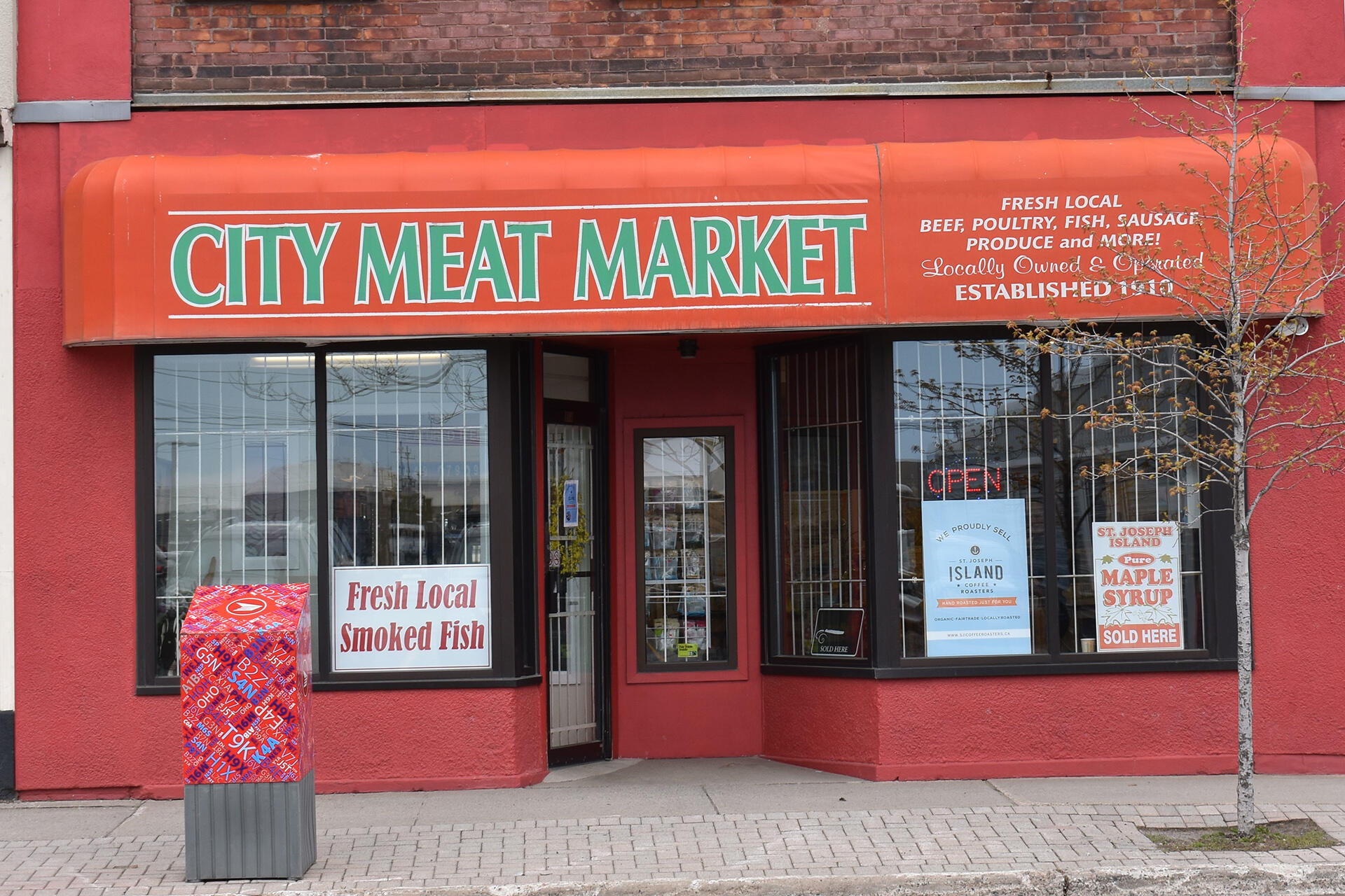 city meat market exterior