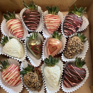 Chocolate dipped strawberries 