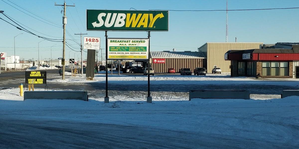 Subway sign in Hearst