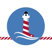 Logo of a lighthouse