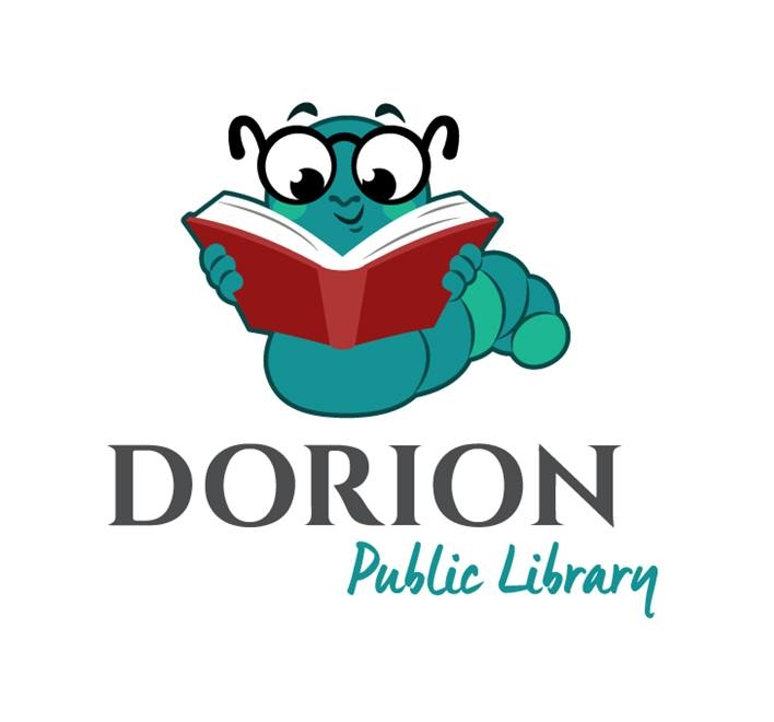 Logo of a worm reading a book