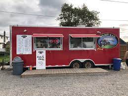 Exterior of food truck