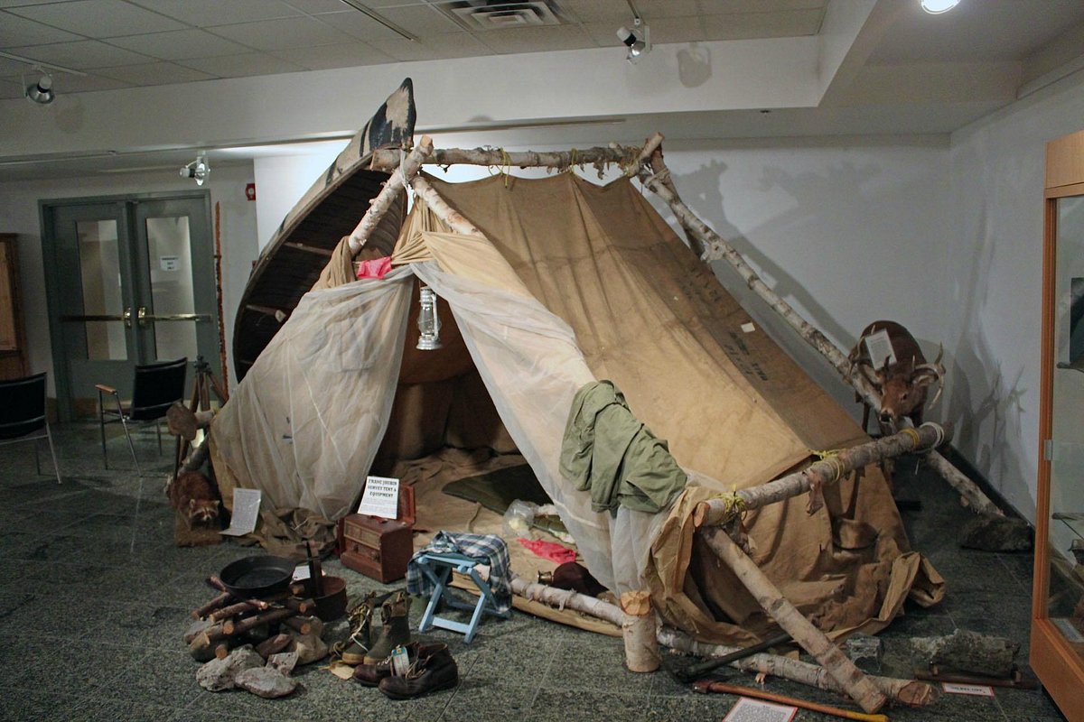 Tent from back in the mining days