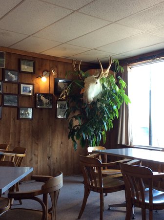 Interior of restaurant