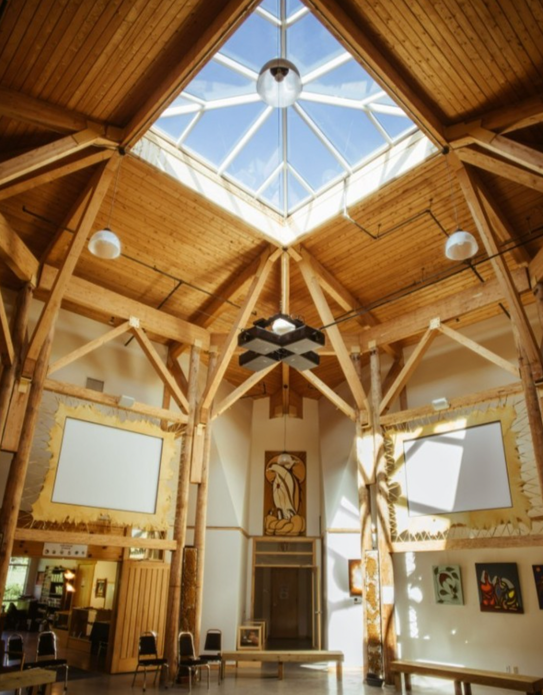 Ojibwe Cultural Foundation interior