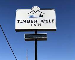 Timber Wolf sign