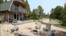 Cottage with firepit