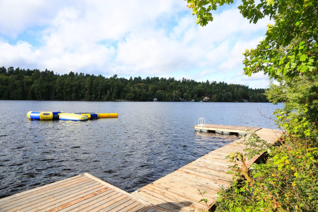 Dock and waterfront at Avalon Eco Resort