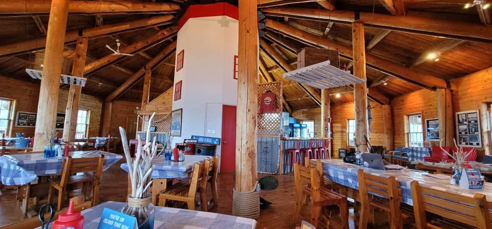 Interior of the restaurant