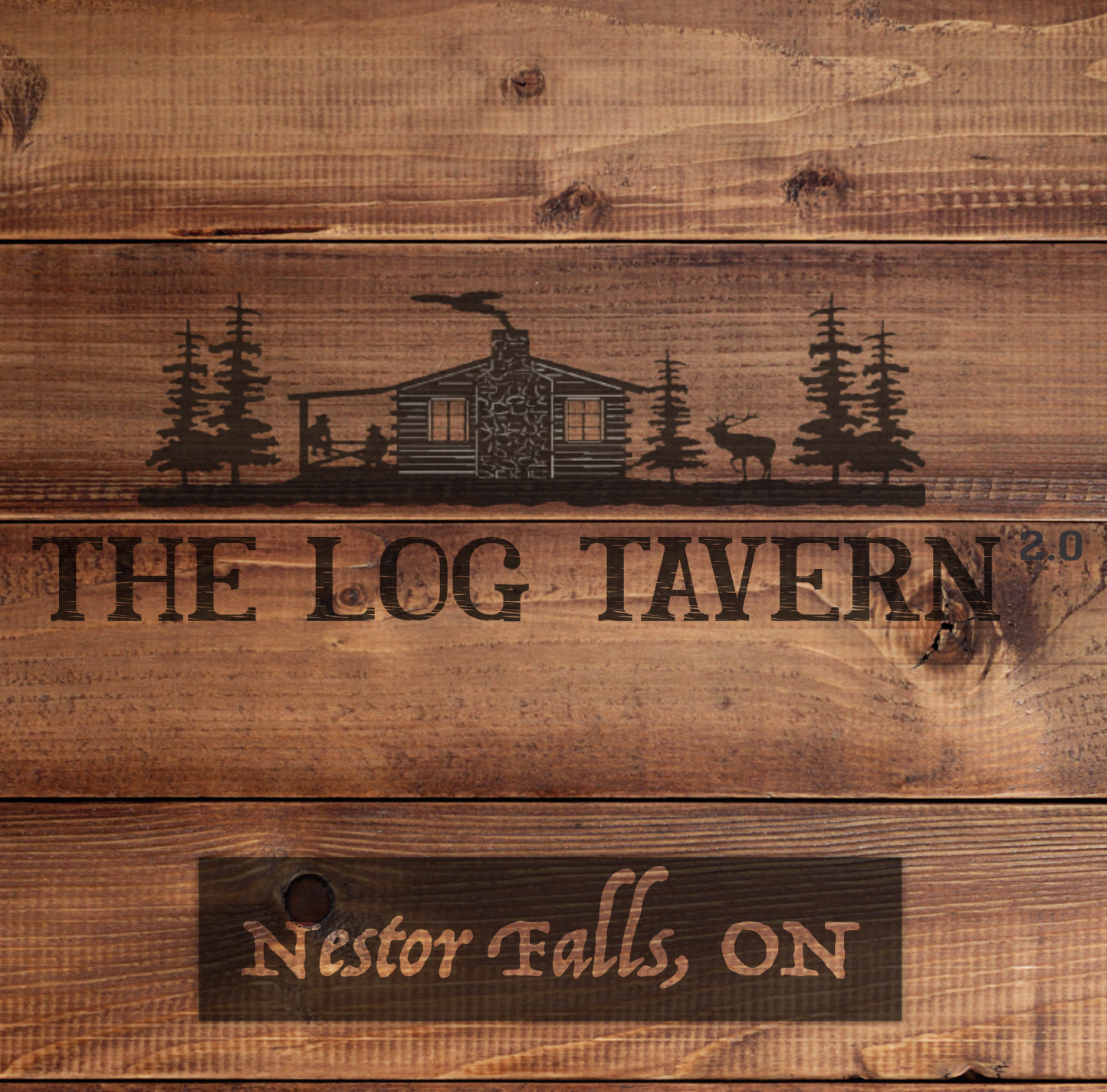 The Log Tavern 2.0 logo