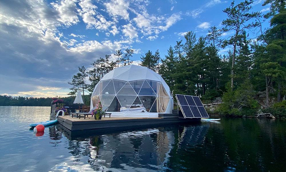 Dome water villa 